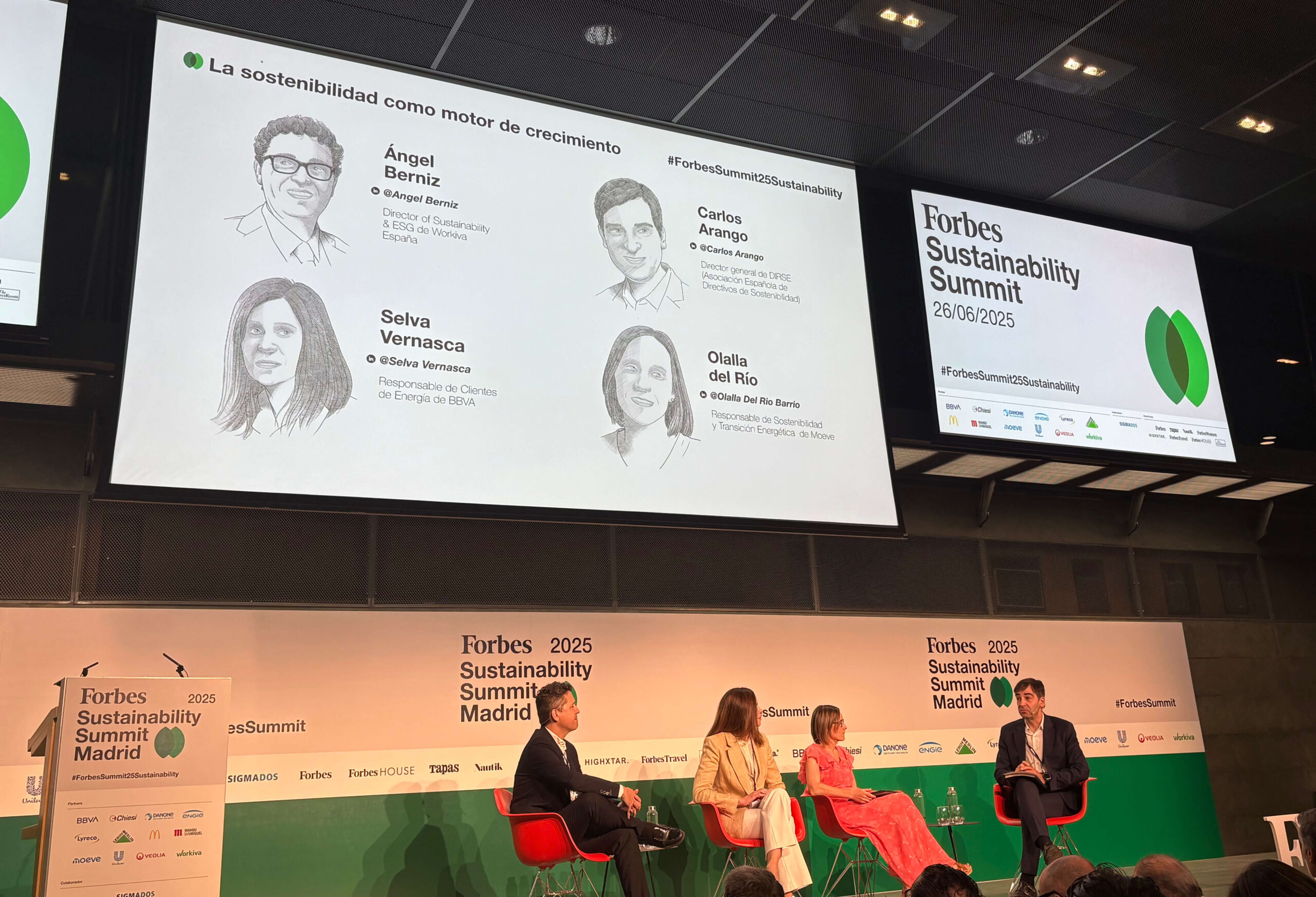 Primera mesa redonda Forbes Sustainability Summit 2025
