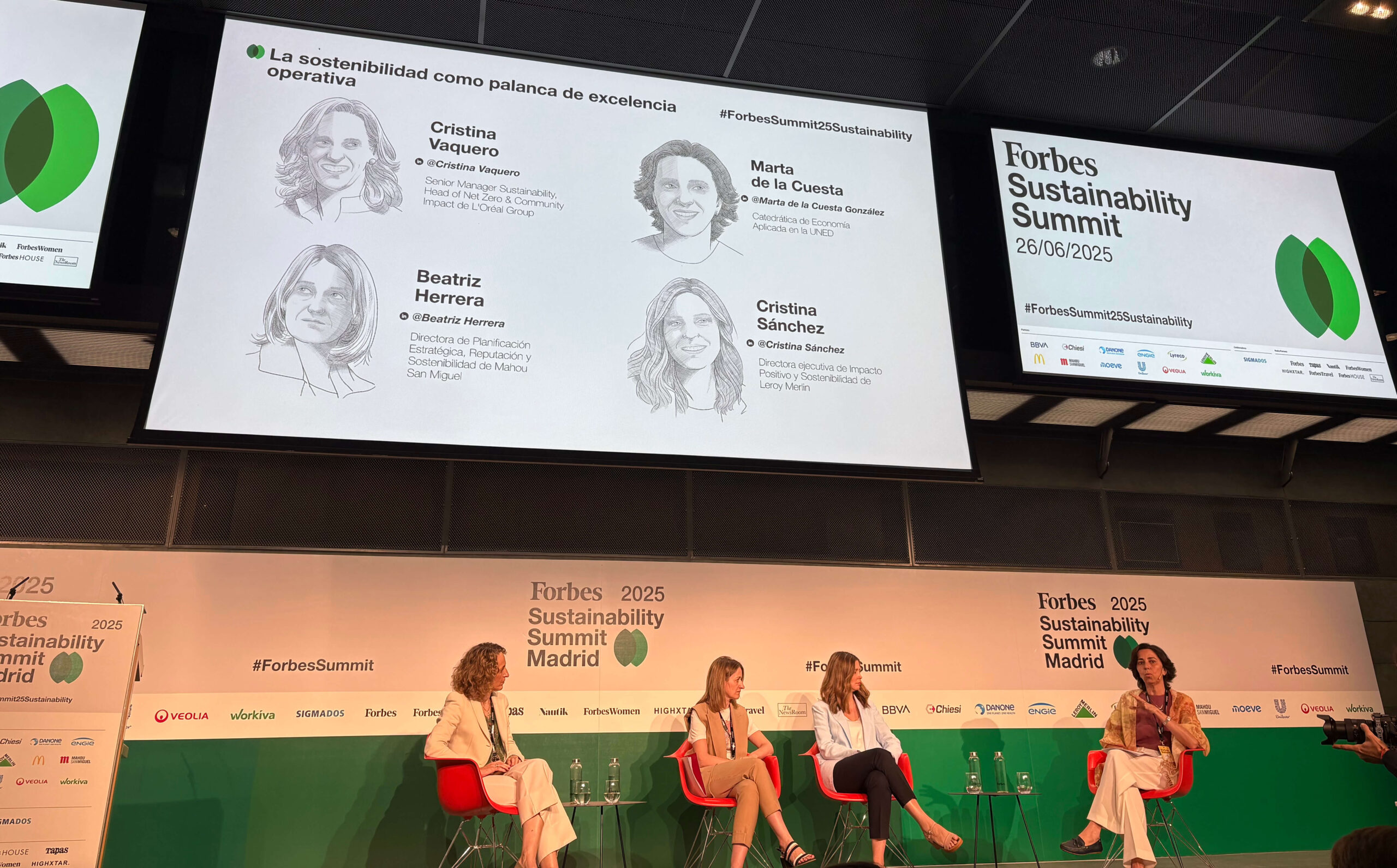 Mesa redonda Forbes Sustainability Summit